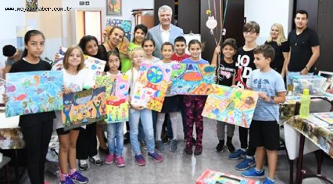 Narlıdere'nin kurslarına büyük ilgi