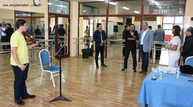 Narlırede'nin Çocuk Senfoni Orkestrası'na büyük ilgi