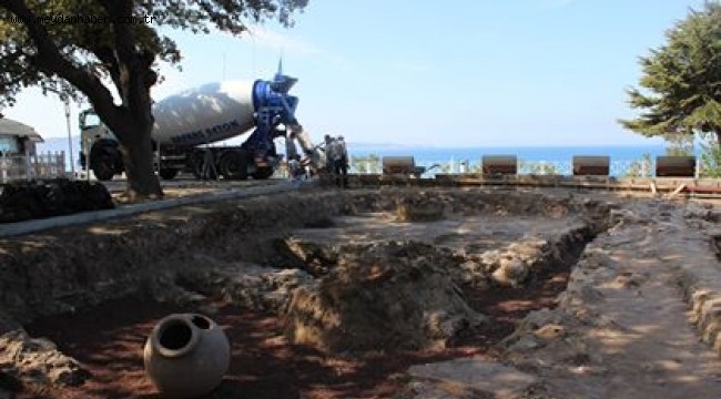 ÖREN KAZILARI KIŞ ŞARTLARINA HAZIRLANDI