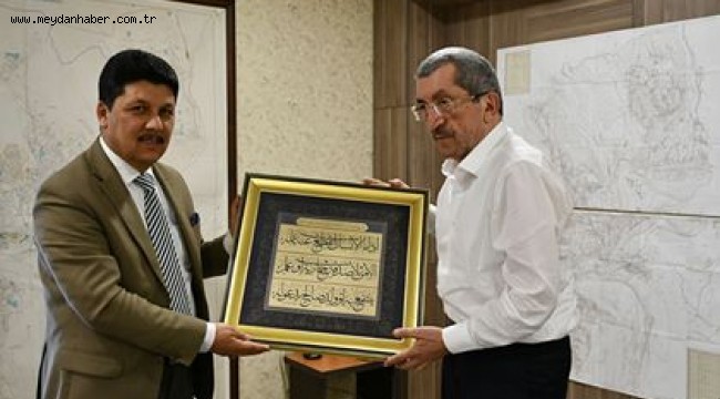 Safranbolu Müftüsü Temur'dan Başkan Vergili´ye Ziyaret