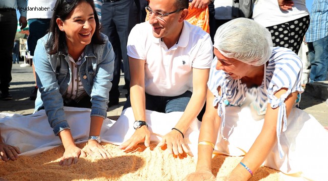Tarhana Kazanları Urla'da Kaynadı