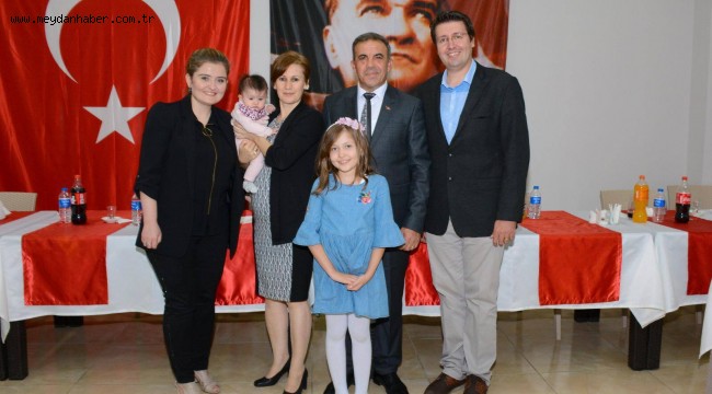 Teşekkür yemeğimizde bir araya geldik