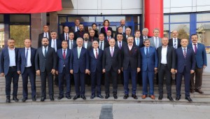 TOBB BAŞKANI BAŞKAN ÖZLÜ'YÜ ZİYARET ETTİ