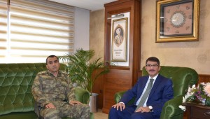 TUGAY KOMUTANI KALKAN'DAN İADE-İ ZİYARET