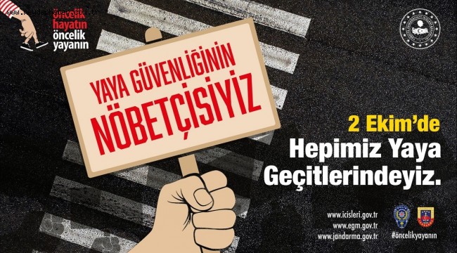 "Yaya Öncelikli Trafik Yılı