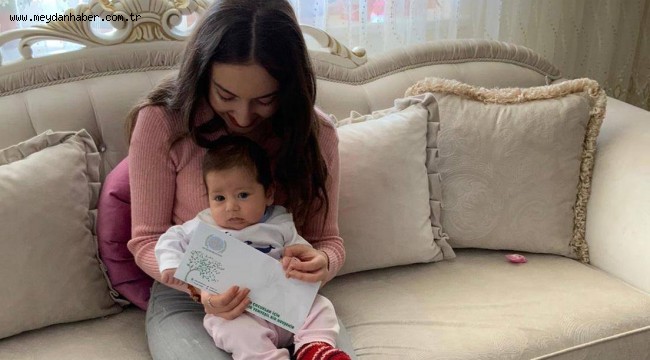 YENİ DOĞAN BEBEKLERE "HOŞ GELDİN" HEDİYESİ