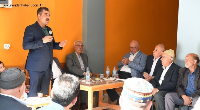 YENİ DÖNEMİN İLK HALK BULUŞMASI HÜRRİYET MAHALLESİNDE YAPILDI