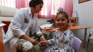 Yenimahalle anaokullarında sağlık taraması Minik sakinler kışa hazır