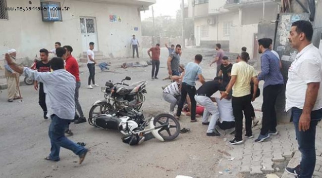 YPG/PKK'lı teröristlerden Nusaybin'e havanlı saldırı