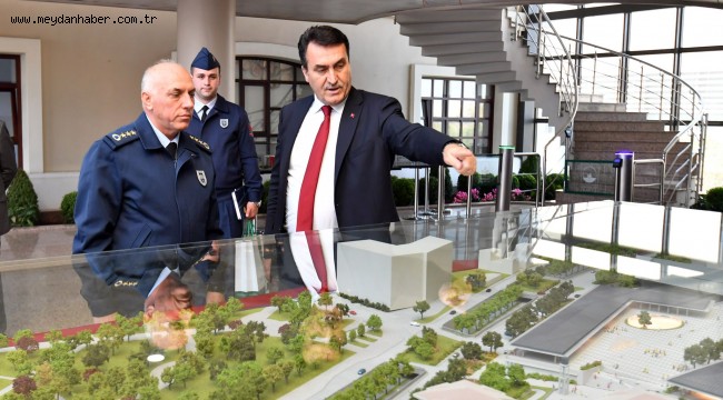 Albay Vatansever'den Dündar'a Ziyaret