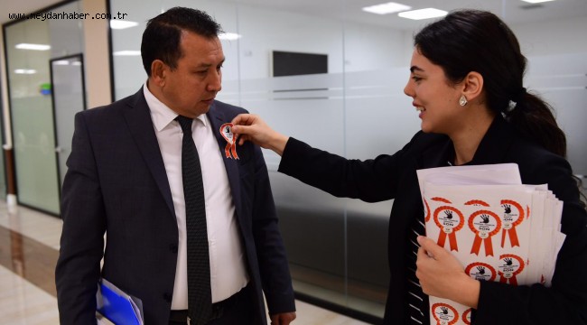 ALTINORDU BELEDİYESİ'NDEN "KADINA YÖNELİK ŞİDDETE SON" FARKINDALIĞI