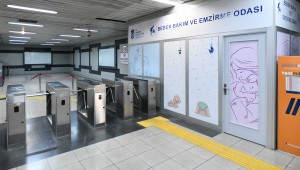 ANKARA BÜYÜKŞEHİR BELEDİYE BAŞKANI MANSUR YAVAŞ'IN TALİMATIYLA KIZILAY, KEÇİÖREN, SİNCAN VE BATIKENT METRO İSTASYONLARINDA "BEBEK BAKIM VE EMZİRME ODALARI" AÇILDI