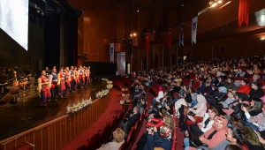 ANKARA BÜYÜKŞEHİR BELEDİYESİ, "24 KASIM ÖĞRETMENLER GÜNÜ" NEDENİYLE GENÇLİK PARKI TİYATRO SALONU'NDA KUTLAMA PROGRAMI DÜZENLEDİ