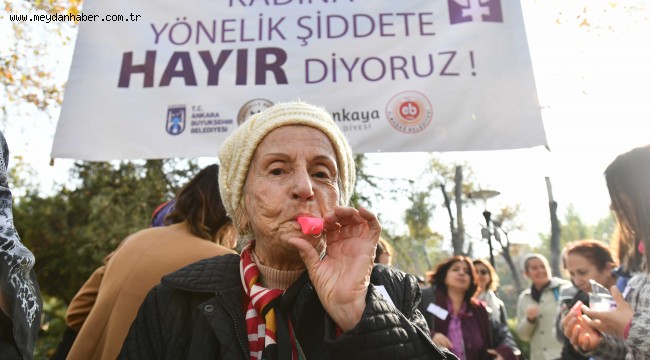 ANKARA BÜYÜKŞEHİR BELEDİYESİ "25 KASIM KADINA YÖNELİK ŞİDDETE KARŞI ULUSLARARASI MÜCADELE GÜNÜ" KAPSAMINDA KERMES DÜZENLEDİ