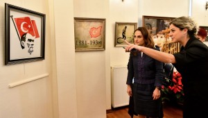 ATATÜRK, "KIRKYAMA" SERGİSİYLE ANILDI…