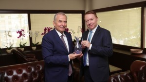 Avustralya Büyükelçisi'nden Başkan Osman Zolan'a ziyaret