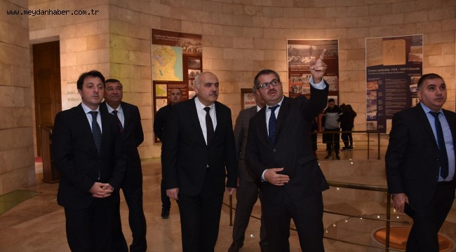 Azerbaycan Büyükelçisi'nden Kızılcahamam Belediye Başkanı Acar'a ziyaret