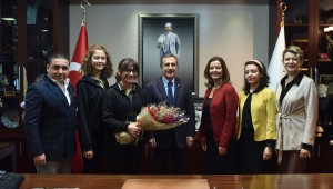 BAHÇEŞEHİR ÖĞRENCİLERİ ATAÇ'I ZİYARET ETTİ