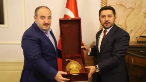 BAKAN VARANK, NEVŞEHİR BELEDİYESİNİ ZİYARET ETTİ