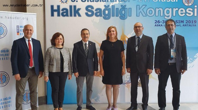 BAŞKAN ATAÇ HALK SAĞLIĞI KONGRESİ'NE KATILDI