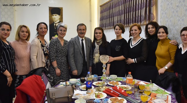 BAŞKAN ATAÇ ÖĞRETMENLER İLE BULUŞTU