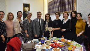 BAŞKAN ATAÇ ÖĞRETMENLER İLE BULUŞTU