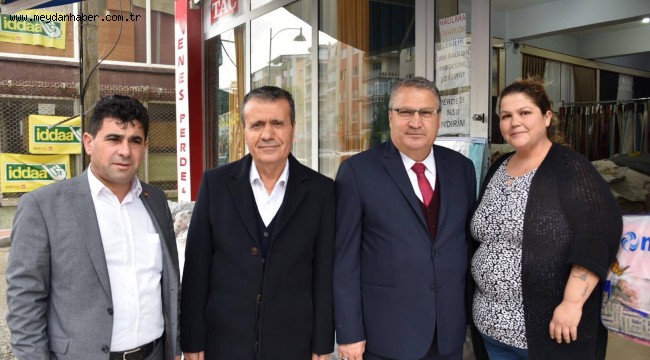 BAŞKAN ÇERÇİ MAHALLE ZİYARETLERİNİ SÜRDÜRÜYOR