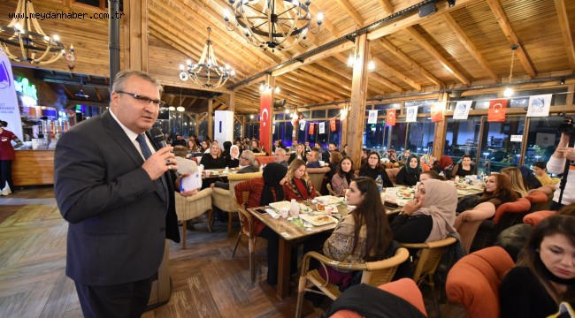 BAŞKAN ÇERÇİ ÖĞRETMENLER İLE BİR ARAYA GELDİ