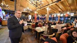 BAŞKAN ÇERÇİ ÖĞRETMENLER İLE BİR ARAYA GELDİ