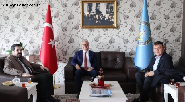 Başkan Ergün Ağrı'da