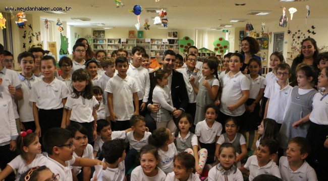 Başkan Gökhan Yüksel'den Çocuklara "Eğlenceli Çocuk Kütüphanesi" Müjdesi