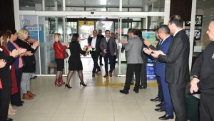 Başkan Kanar'a, coşkulu karşılama