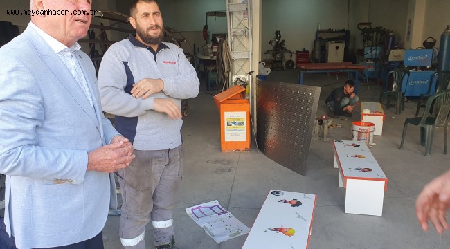 Başkan Karakayalı'danSanayi Ziyareti