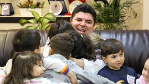 Başkan Kılıç'tan özel konuklarla "çocuk hakları" zirvesi