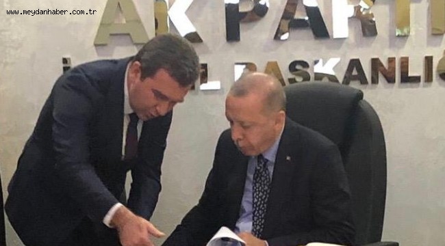 Başkan Koştu vizyon projeleri Cumhurbaşkanı Erdoğan'a anlattı
