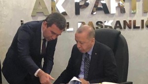 Başkan Koştu vizyon projeleri Cumhurbaşkanı Erdoğan'a anlattı