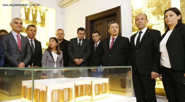 BAŞKAN OĞUZ: "ATAMIZIN DOĞDUĞU EVDE OLMAK GURUR VERİCİ"	