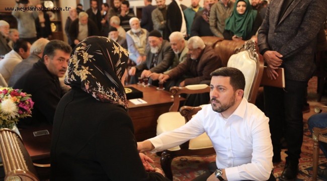 BAŞKAN RASİM ARI İLE HALK GÜNÜNE YOĞUN İLGİ