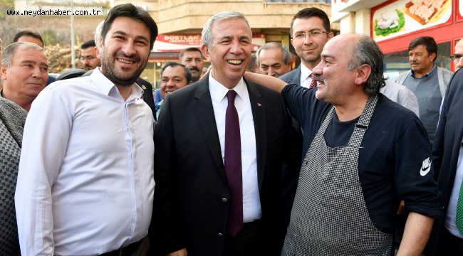 BAŞKAN YAVAŞ'IN İLÇE ZİYARETLERİ DEVAM EDİYOR