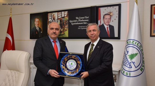 Başkan Yavaş'tan Başkan Acar'a Ziyaret