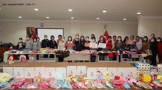 Bayraklılı kursiyerlerden LÖSEV'e bağış