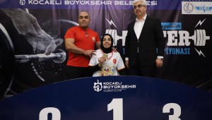 Bedensel Engelliler Halter Türkiye Şampiyonası Kocaeli'de yapıldı