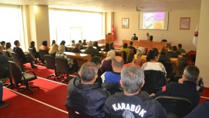 Belediye Personeline "Stres ve Öfkeyle Baş Etme Yöntemleri" Semineri Verildi