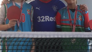 Bostanlıspor'un ikizleri Masa Tenisinde şampiyon oldu