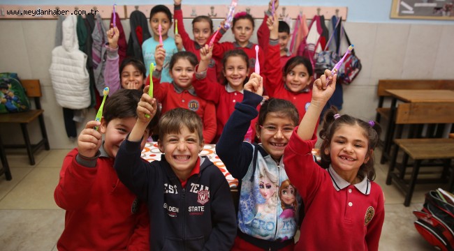 Bucalı miniklere ağız ve diş sağlığı eğitimi