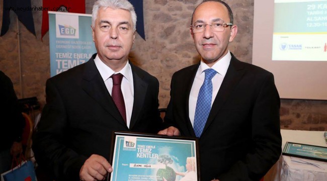 Burak Oğuz, Küresel Isınma Kurultayı'nda konuştu