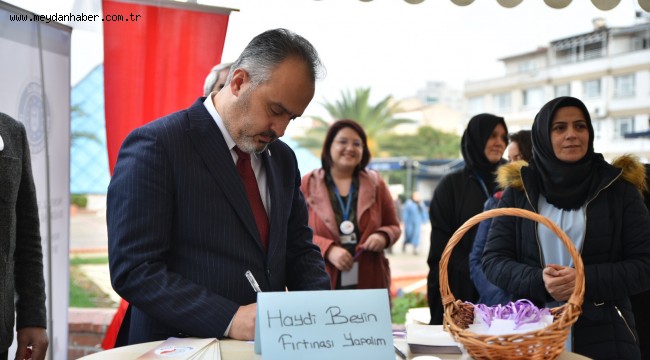 Bursa kadına şiddeti reddediyor