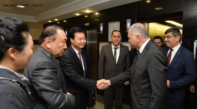 BÜYÜKŞEHİR BELEDİYESİ'NE YURT DIŞINDAN YOĞUN İLGİ