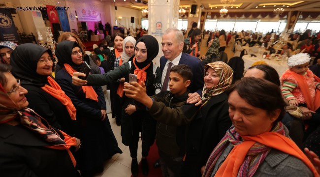 Büyükşehir'den kadına karşı şiddete "HAYIR" 