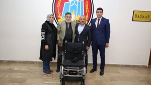 Çankırı Belediyesi'nin Akülü Sandalye Yardımı Devam Ediyor
